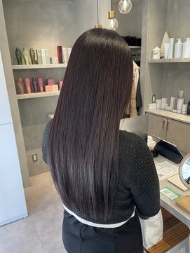 シュガー(Sugar) 艶カラーピンクブラウン/髪質改善トリートメント