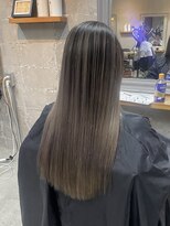 ブルー(BLUE.)&nbsp;バレイヤージュ☆NAMI