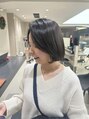 サンクス 品川港南(THK.) 1,2ヶ月後も綺麗なボブをキープできます。