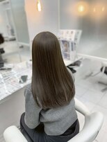 キャパ(CAPA)&nbsp;透明感オリーブベージュロング