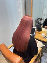 ユニ バイ マグ 長野店(Uni.by Mag) 透明感抜群♪ダブルカラーブリーチピンク