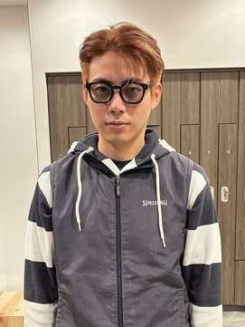 マウ(mau) オレンジブラウン 外国人風カラー