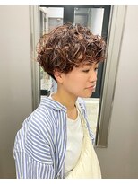 ナループロア ルームー(Nalu pu loa ROOMOO) 刈り上げショートパーマ