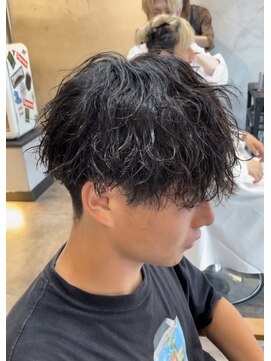 ブルニール 中崎町(BLEUNIR) 波巻きパーマ