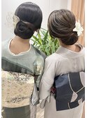 訪問着 持ち込み 着付け ヘアセット