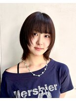 フェイス 石川町 (FACE)&nbsp;ショートレイヤー×シャギーカット×ウルフレイヤー×20代×横浜