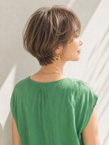 アッシュ 学芸大学店(Ash) ショートボブ/大人女性/グレーアッシュ/白髪ぼかし/脱白髪染め