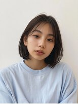 ロディーナコク 大口 新子安(rodina.coc) ダークパープル/ナチュラルショート/ミルクブラウン/夏/大口子安