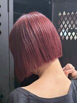 ヲタク(wotaku.)&nbsp;レッドカラーワインレッドボルドーカラー暖色カラーダブルカラー