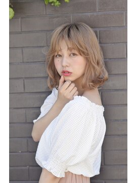 コイ(coii) ☆色っぽ可愛いクリアベージュ・ボブ☆【coii】