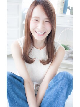 アンジュ ヘアー(Ange hair) アンジュヘアー　大人かわいい　ナチュラルストレート