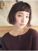 大人可愛い＊マッシュバング＊外ハネスタイリング