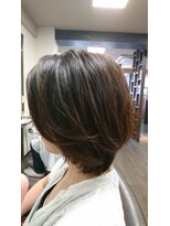 ヘアースペース アメニタ(HAIR SPACE Amenita) スッキリ動きのあるグラボブ