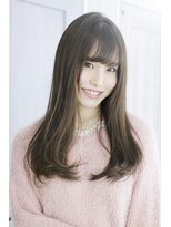 ヘアーアトリエ ラフェル(hair atelier Rafel) 大人かわいいベージュカラーのシンプルストレート☆