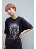 baby orange mash short