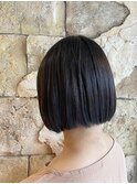 ミニボブ＊ブルーブラック