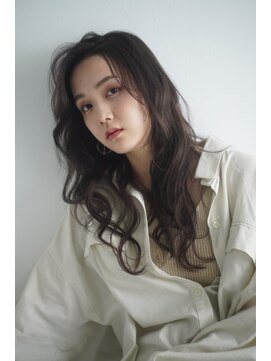 ソワン ドゥ ブレス フラン 東花園店(soin de brace Fran) 小顔カットxウエーブダークアッシュ