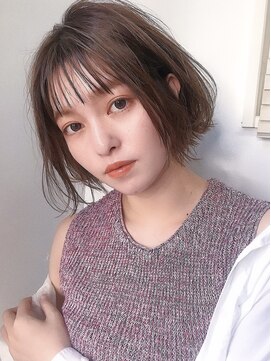 ハニーシブヤ(HONEY shibuya) 【HONEY渋谷】イメチェン×切りっぱなしボブ（徳永　りえこ）