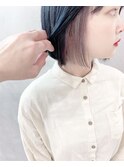 インナーカラー☆パールホワイト