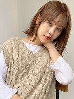 ネイヴィル オモテサンドウ(navile omotesando) シアーベージュ外ハネボブ