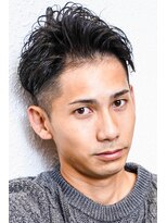 メイドマンバーバーショップ 西宮北口(MADE MAN BARBER SHOP)&nbsp;【西宮初かりあげ専門店☆】フェードバーバー七三分け短髪パーマ