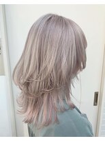 シェリ ヘアデザイン(CHERIE hair design) ホワイトグレー×ウルフ☆