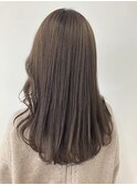 大人グレージュ メルティカラー くびれヘア ビタミンカラー