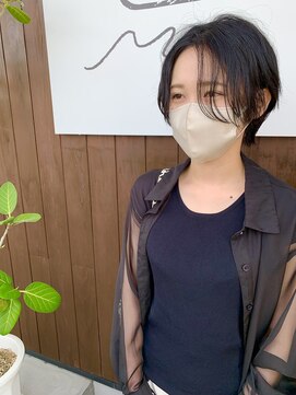 メール(Mer...) 大人美人◎前髪なしハンサムショート