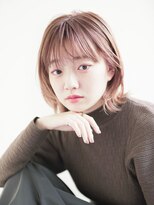 ジュール 大分(Joule)&nbsp;セクションカラー/ペールベージュ/透明感ボブ[大分駅]