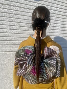 ケーオーエスピンク(K O S pink) 振袖ヘア×着付け