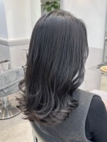 グラフ 銀座(GRAFF)&nbsp;グレージュ×ゆるふわミディ【銀座】