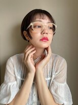 リノショアーズ 元町店(RINOSHORES)&nbsp;ふんわりカールヘルシーオン眉ショコラアッシュショート