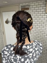 フェリーチェ(Felice)&nbsp;個性派ツイン　編みおろし　金箔