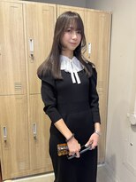 ローレンジウ(LOREN JU)&nbsp;名駅/名古屋駅/学割U24/レイヤーカット/オージュア/ダブルカラー