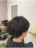 【harurara hair大分/明野】ツーブロック×ソフトツイストパーマ
