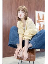 アイ(_i)&nbsp;#髪質改善#艶感#艶カラー#ナチュラル#京都駅#ベージュカラー