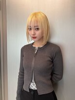 イキ 表参道(iki omotesando)&nbsp;ハッシュカット/フルバング/似合わせカット/レッドブラウン