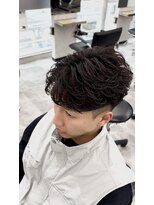 オム ブランシェ(HOMME BLANCHE’)&nbsp;【Ryo】韓流フェザーリバースパーマ