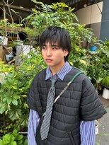 リール(rire)&nbsp;rireニュアンスパーマカルマパーマベリーショートダークアッシュ