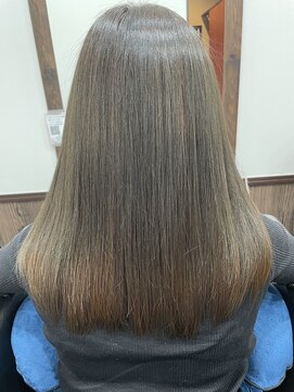 かんざし 髪質改善カラー