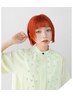【デザインカラー】ケアブリーチ＋インフェノムカラー＋カット￥23100