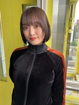 ガルボヘアー 桟橋店(garbo hair)&nbsp;ボブ　ハイトーン　カット　ガルボ桟橋　西村