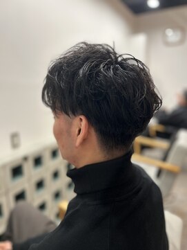 ラルゴ ヘアー(LARGO Hair) メンズショートパーマ 20代30代40代50代