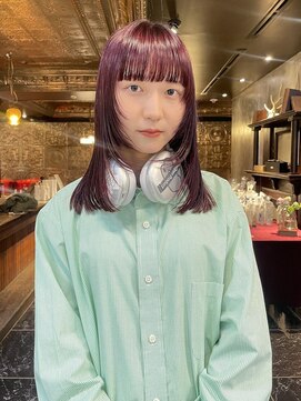 グリーン 表参道(green) 【MADOKA】レッドカラー/フェイスレイヤー