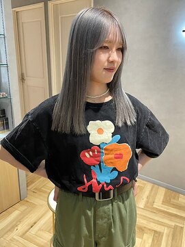 ジルバイジアン(JILL by GIEN) ブリーチカラーシルバーアッシュ