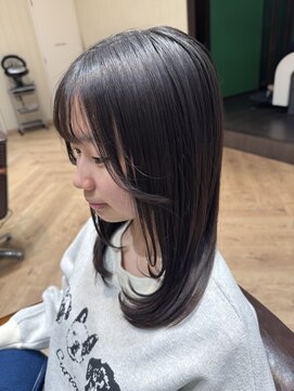 カシータ ヘア リゾート イオンモール熱田店(Casita hair resort) レイヤー×顔まわりおしゃれ×おくれ毛×結んでもおしゃれ