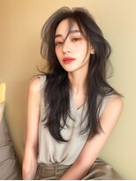 ラベスト キョウト(LOVEST)&nbsp;ハイレイヤー/フェイスレイヤー/アッシュブラウン/ロングウルフ