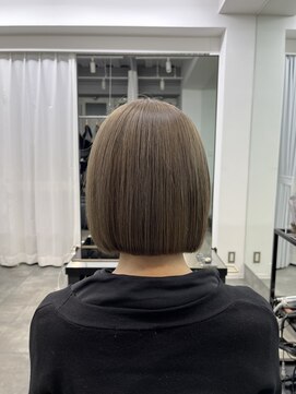 コレクティブワーク 表参道 渋谷(COLLECTIVE WORK) ぱっつん髪質改善ボブ縮毛矯正レイヤー20代30代40代[表参道]