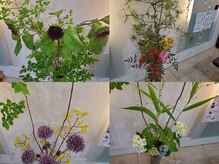 リセット(RESET)の雰囲気（季節のお花が飾られていて、とてもくつろげます。）
