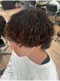 横浜ニュアンスパーマ毛流れセンターパートフェザーパーマ40代◆